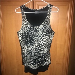 Cheetah Print Tank Top